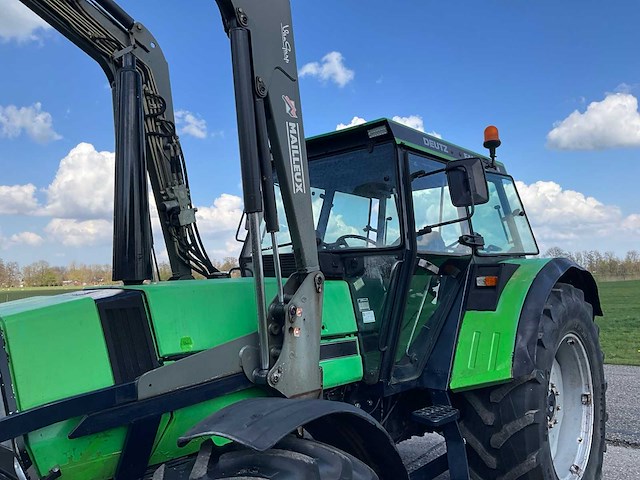 1992 deutz-fahr dx6.10 vierwielaangedreven landbouwtractor - afbeelding 5 van  17