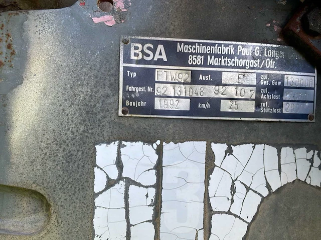 1992 duport bsa mesttank met 2019 bemester - afbeelding 10 van  24