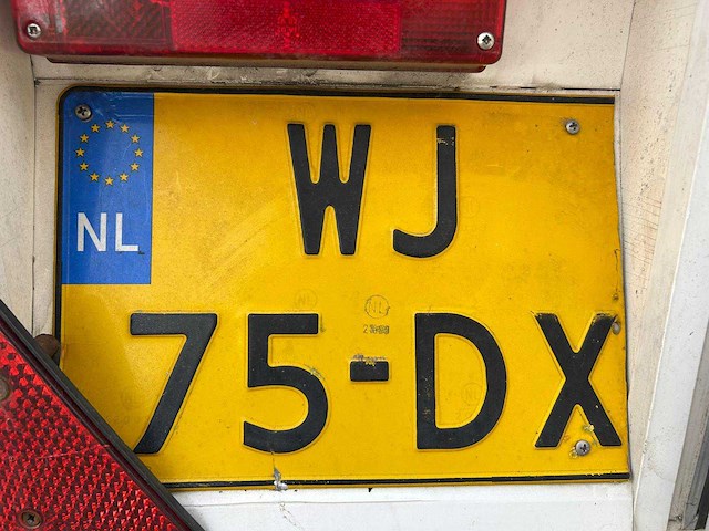 1992 evers ekb 2.2 vl verkoopwagen aanhangwagen - afbeelding 5 van  5