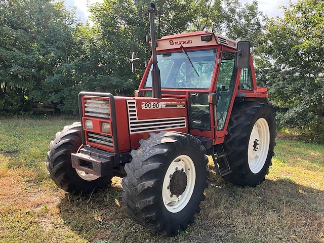 1992 fiat 90-90dt vierwielaangedreven landbouwtractor - afbeelding 12 van  29