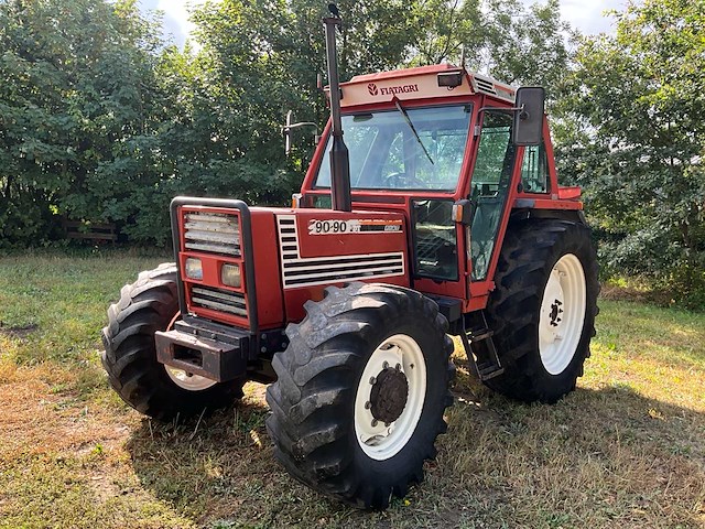 1992 fiat 90-90dt vierwielaangedreven landbouwtractor - afbeelding 1 van  29