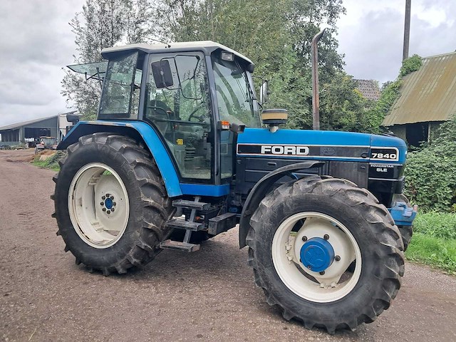 1992 ford - 7840 powerstar sle - vierwielaangedreven landbouwtractor - afbeelding 21 van  22