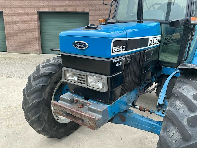 1992 ford 6640 vierwielaangedreven landbouwtractor - afbeelding 25 van  28