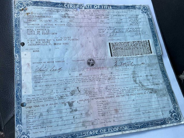 1992 ford econoline 350 7,3 v8 diesel bedrijfswagen - afbeelding 27 van  36