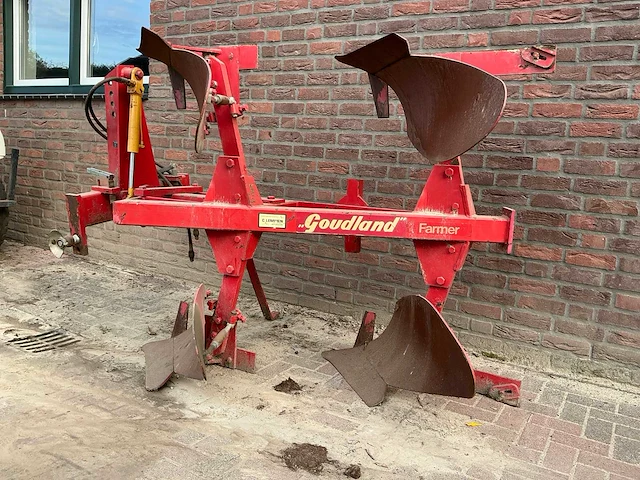 1992 goudland farmer gw 120 goudland farmer gw 120 hydraulische wentelploeg - afbeelding 2 van  7