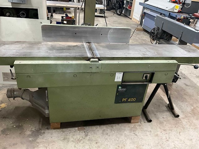 1992 griggio pf 400 tafelschaafmachine - afbeelding 3 van  8