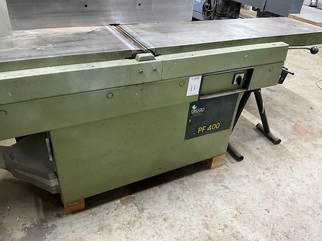 1992 griggio pf 400 tafelschaafmachine - afbeelding 7 van  8