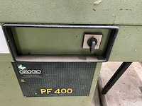 1992 griggio pf 400 tafelschaafmachine - afbeelding 8 van  8