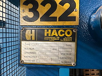 1992 haco hpm 20 hydraulische pers - afbeelding 2 van  16