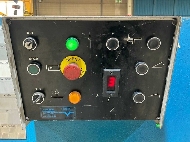 1992 haco ts3006 guillotineschaar - afbeelding 7 van  8