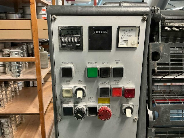1992 heidelberg gto 52 1 kleur offset-pers - afbeelding 2 van  19