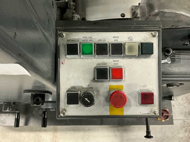 1992 heidelberg gto 52 1 kleur offset-pers - afbeelding 6 van  19