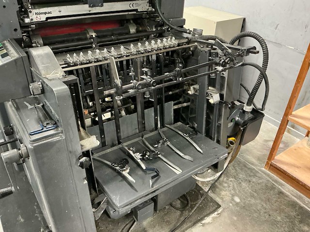 1992 heidelberg gto 52 1 kleur offset-pers - afbeelding 7 van  19