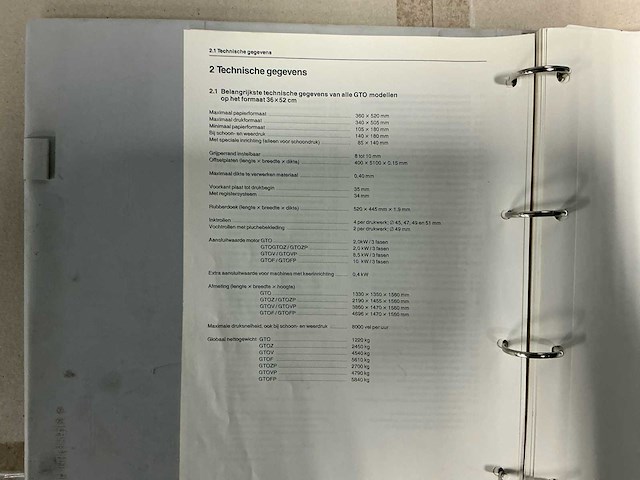 1992 heidelberg gto 52 1 kleur offset-pers - afbeelding 9 van  19