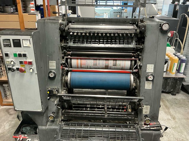 1992 heidelberg gto 52 1 kleur offset-pers - afbeelding 18 van  19