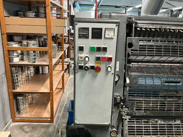 1992 heidelberg gto 52 1 kleur offset-pers - afbeelding 19 van  19
