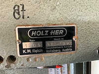 1992 holzher 1205 verticale platenzaag - afbeelding 4 van  6