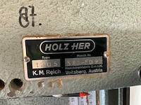 1992 holzher 1205 verticale platenzaag - afbeelding 4 van  6