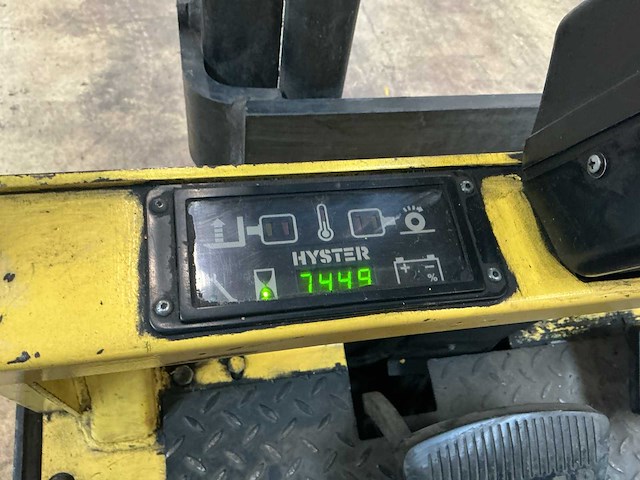 1992 hyster j2.00xl 2.000 kg vorkheftruck - afbeelding 2 van  16