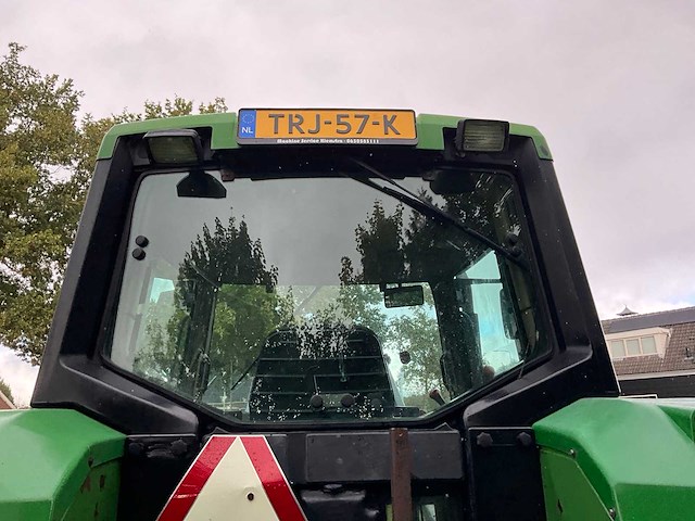 1992 john deere 6200 vierwielaangedreven landbouwtractor met voorlader - afbeelding 23 van  35