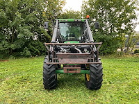 1992 john deere 6200 vierwielaangedreven landbouwtractor met voorlader - afbeelding 3 van  35