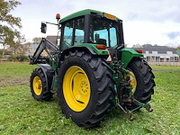 1992 john deere 6200 vierwielaangedreven landbouwtractor met voorlader - afbeelding 8 van  35