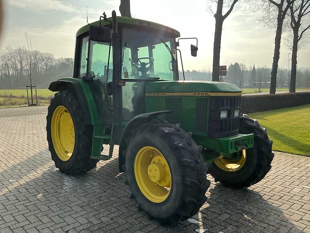 1992 john deere 6200 vierwielaangedreven landbouwtractor - afbeelding 19 van  20