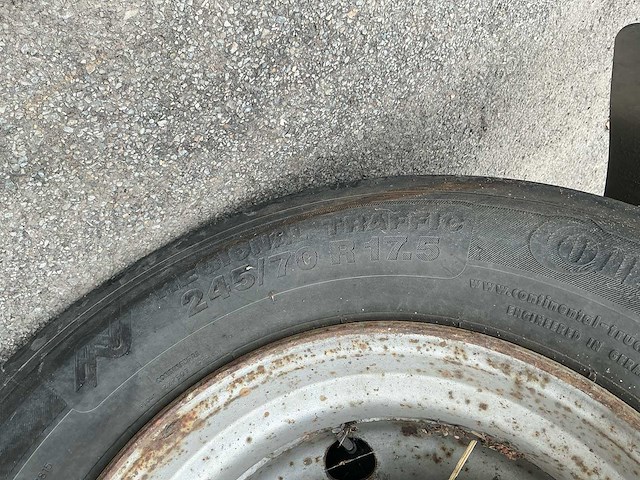 1992 jumbo mv200 c 1 r 2-assige plateauaanhanger - afbeelding 4 van  14