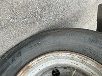 1992 jumbo mv200 c 1 r 2-assige plateauaanhanger - afbeelding 4 van  14