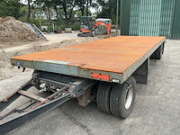 1992 jumbo mv200 c 1 r 2-assige plateauaanhanger - afbeelding 9 van  14