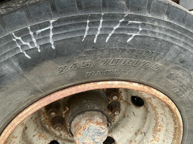 1992 jumbo mv200 c 1 r 2-assige plateauaanhanger - afbeelding 13 van  14