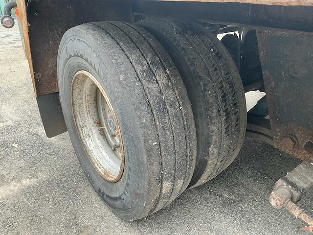 1992 jumbo mv200 c 1 r 2-assige plateauaanhanger - afbeelding 5 van  19