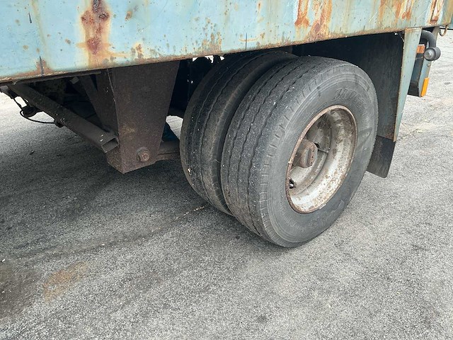 1992 jumbo mv200 c 1 r 2-assige plateauaanhanger - afbeelding 6 van  19