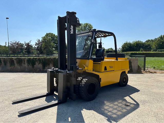 1992 jungheinrich dfg50 vorkheftruck - afbeelding 1 van  11