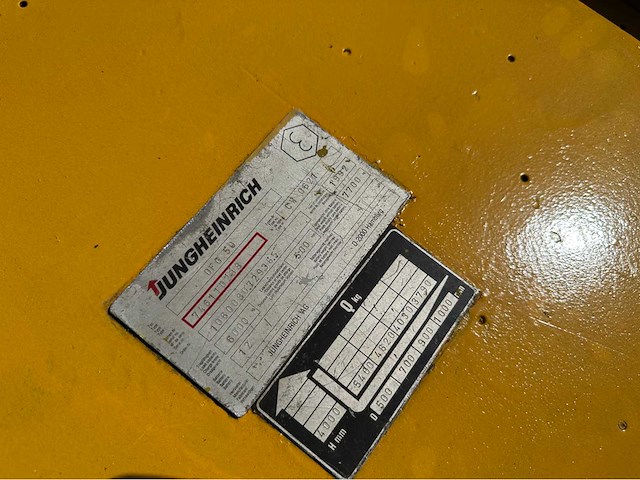 1992 jungheinrich dfg50 vorkheftruck - afbeelding 10 van  20