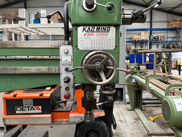 1992 kaoming kmr-1100s radiaalboormachine - afbeelding 6 van  8