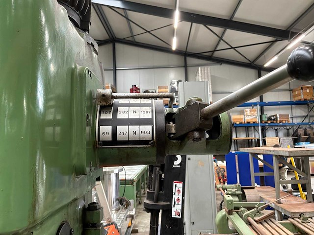 1992 kaoming kmr-1100s radiaalboormachine - afbeelding 7 van  8