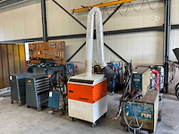 1992 kemper 91550 verrijdbare lasdampafzuiginstallatie
