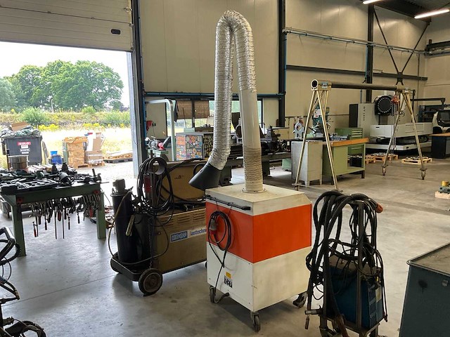 1992 kemper 91550 verrijdbare lasdampafzuiginstallatie - afbeelding 3 van  9