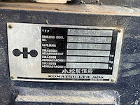1992 komatsu pw30 banden graafmachine - afbeelding 8 van  8