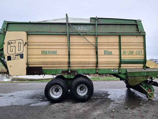 1992 krone titan 6/36 gd opraapwagen - afbeelding 4 van  19