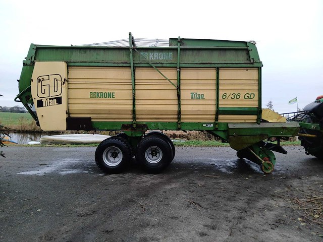 1992 krone titan 6/36 gd opraapwagen - afbeelding 5 van  19
