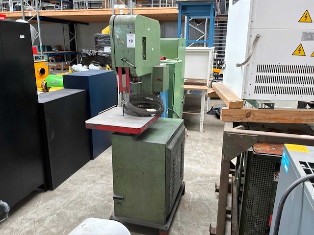 1992 leten plcm-400a verticale bandzaagmachine - afbeelding 2 van  9