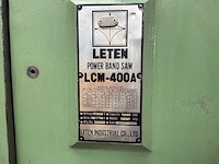 1992 leten plcm-400a verticale bandzaagmachine - afbeelding 7 van  9