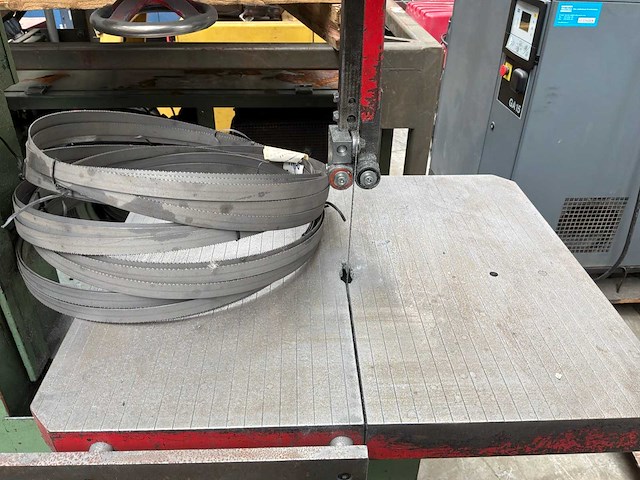 1992 leten plcm-400a verticale bandzaagmachine - afbeelding 8 van  9