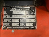 1992 linde e15 vorkheftruck - afbeelding 3 van  11