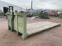 1992 lohr 20 pieds plm haakarm platform - afbeelding 3 van  5