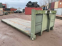 1992 lohr 20 pieds plm haakarm platform - afbeelding 4 van  5