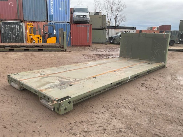 1992 lohr 20 pieds plm haakarm platform - afbeelding 5 van  5