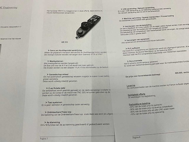 1992 mecof cs1040 bedfreesmachine - afbeelding 9 van  17